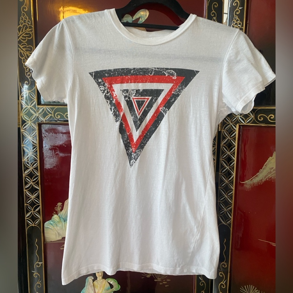 To The Stars 2016 White Graphic Tee, Size Small